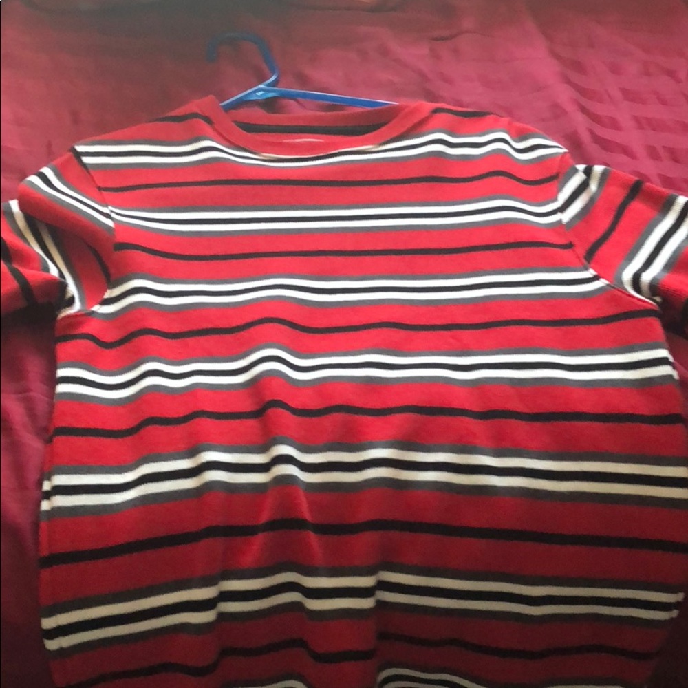 Long sleeve stripped shirt